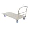 Vestil Stainless Steel Platform Truck 2000 lb Poly-On-Poly Casters 30 x 60 SSPT-3060 - alternate 2